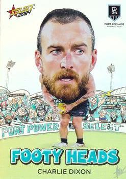 2024 Select AFL Footy Stars - Footy Heads #FH63 Charlie Dixon Front